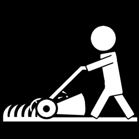 cut the grass